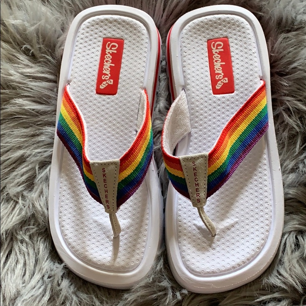 Skechers Cali Rainbow Flip-flops